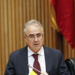Ángel Yuste, secretario general de Instituciones Penitenciarias, en el Congreso