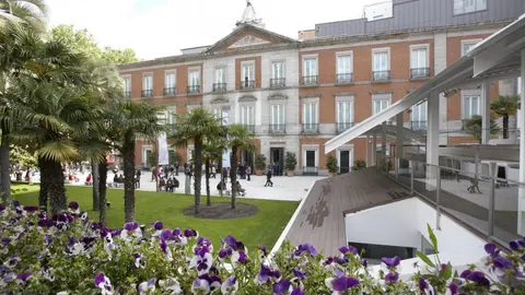En la imagen, fachada del Museo Thyssen-Bornemisza, en el Paseo del Prado