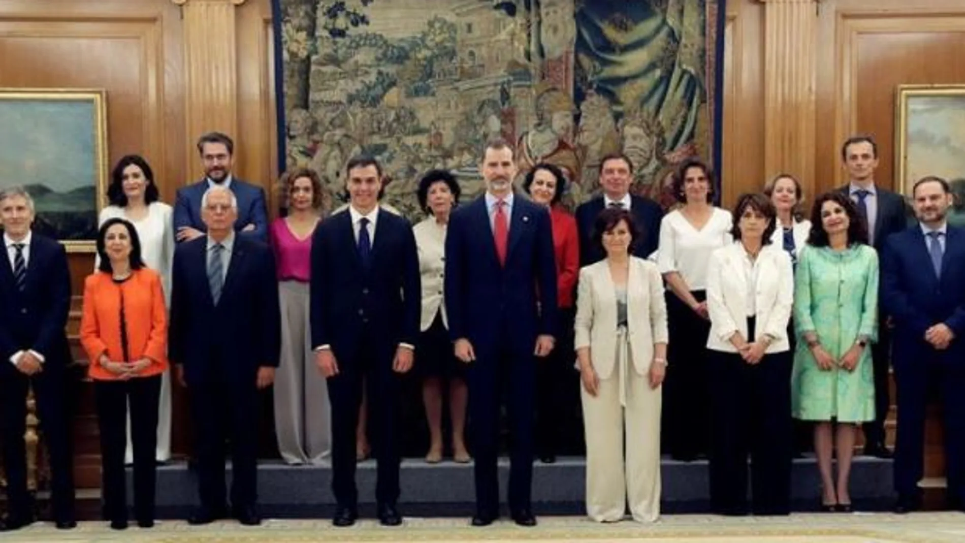 El «Consejo de ministras y ministros» de Pedro Sánchez