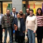 Foto de familia de Alfonso Polanco con los participantes del programa