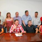 Reunión de los alcaldes mineros en el Ayuntamiento de Fabero