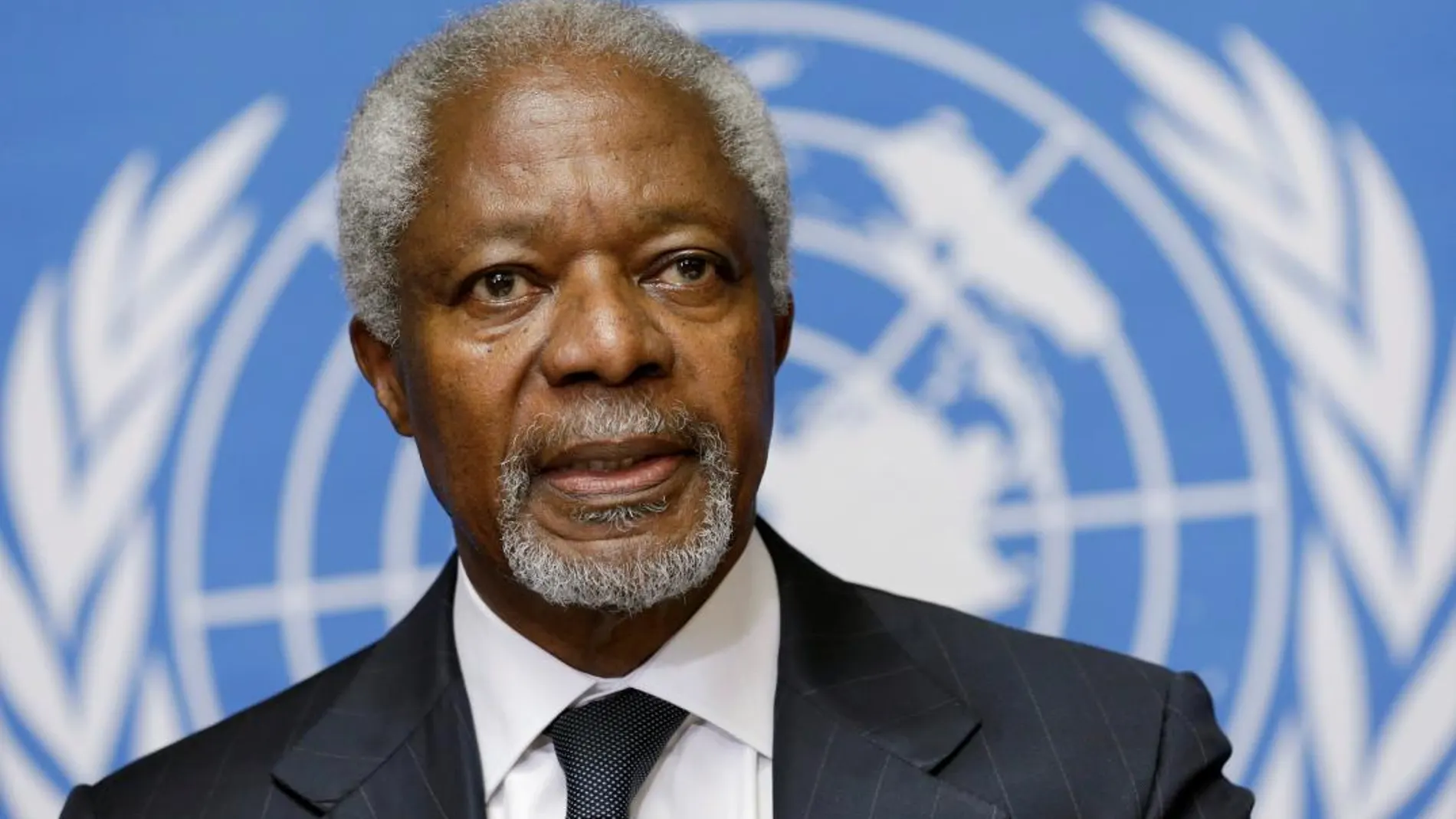 Kofi Annan durante su etapa al frente de la ONU