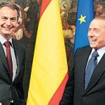 Zapatero torpedea al PSC en una cita «muy cordial» con Berlusconi