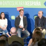 Martínez Maíllo interviene en la escuela de formación de NNGG celebrada este fin de semana en Íscar, bajo la atenta mirada de Beatriz jurado, Eduardo Carazo, Jorge Llorente y Ramiro Ruiz Medrano