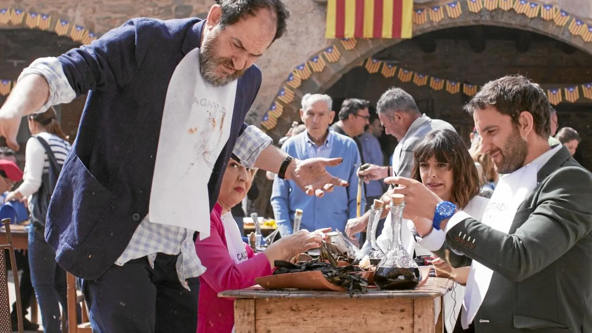 Lanzamientos como el de «Ocho apellidos catalanes» ya se podrán seguir, con la ley en la mano, desde casa; otro tema es que los exhibidores lo consientan