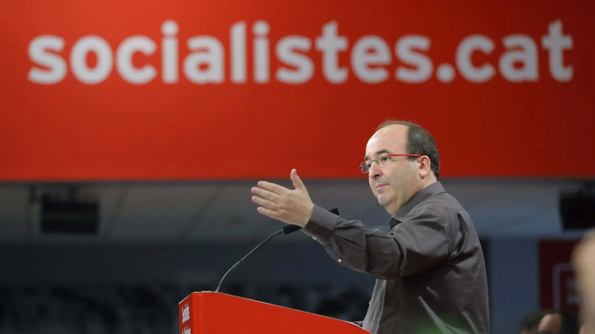 El primer secretario del PSC, Miquel Iceta