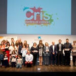 Algunos de los premiados por la Fundación Cris Contra el Cáncer