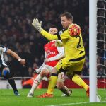 Laurent Koscielny marcó a falta de 18 minutos para el final del encuentro
