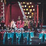 Un momento de la representación de «Turandot»