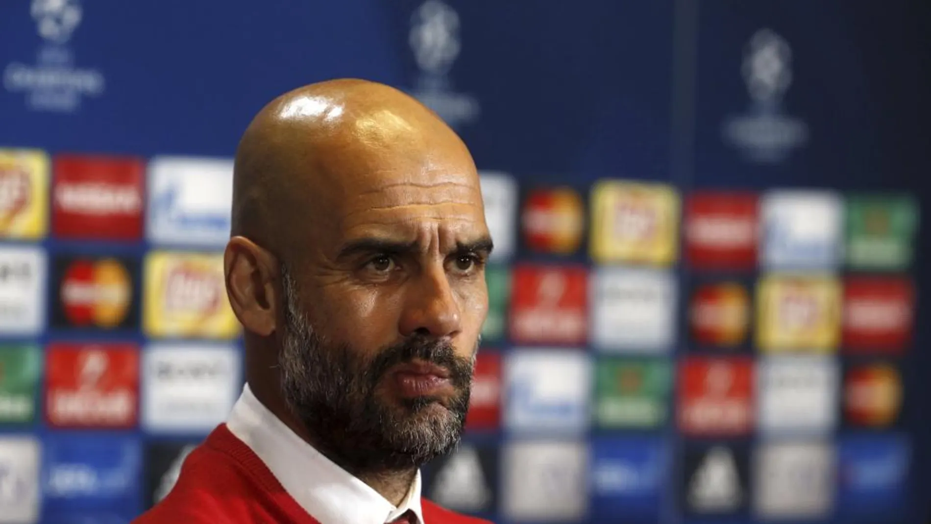 El entrenador del Bayern de Munich, el español Pep Guardiola