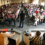 Asamblea de trabajadores del metro de Madrid