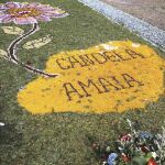 Homenaje a las menores asesinadas presuntamente por su padre en Moraña.