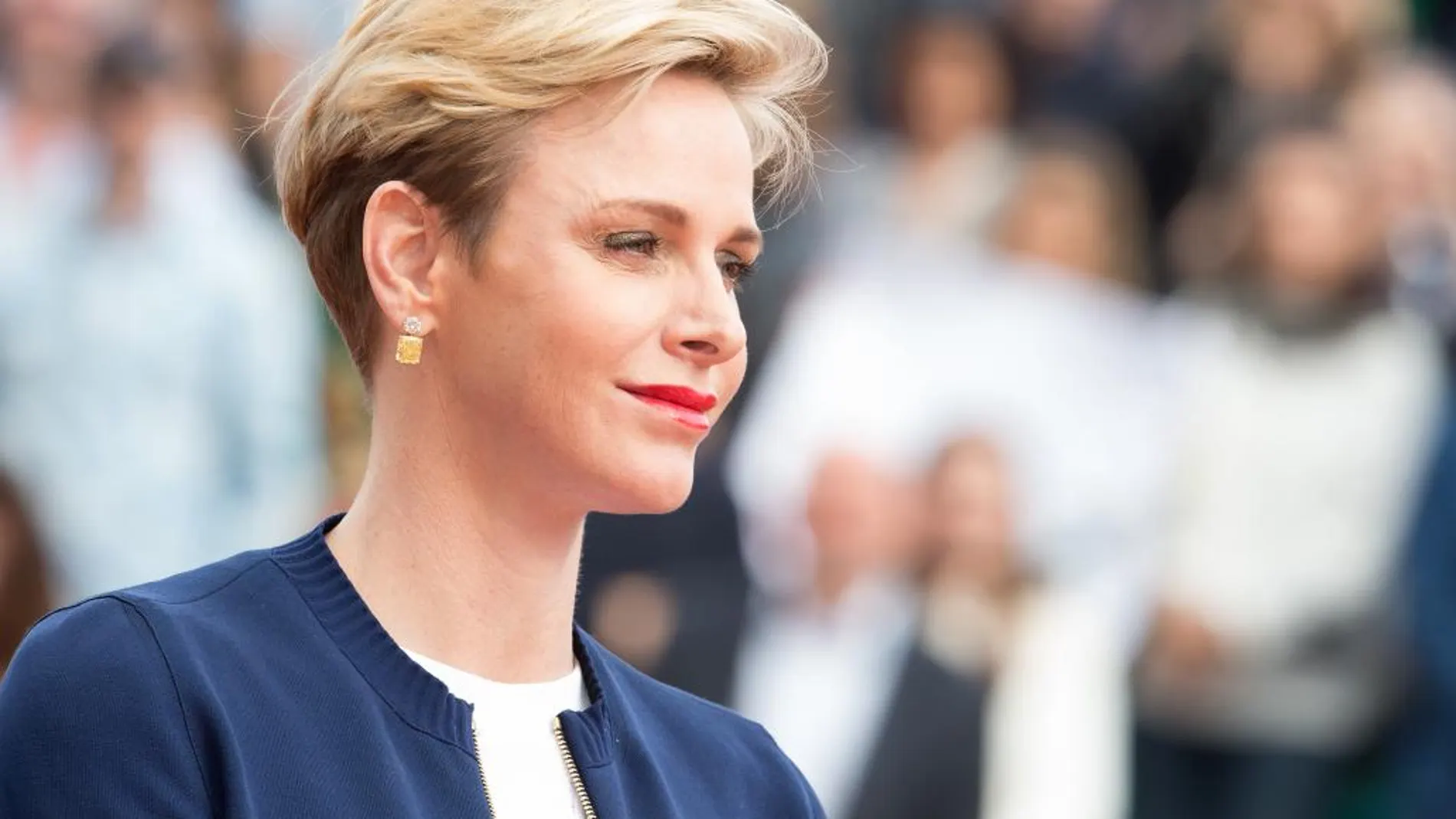 Charlene de Mónaco, en una de sus últimas apariciones