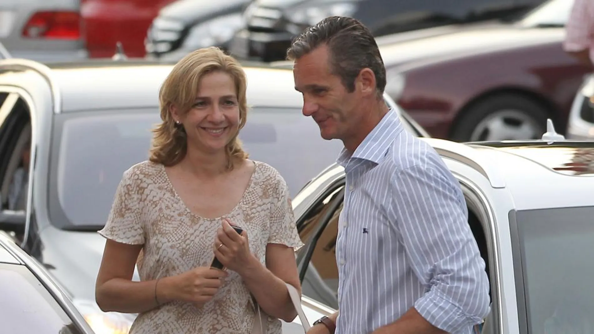 La Infanta Cristina y su marido, Iñaki Urdangarín