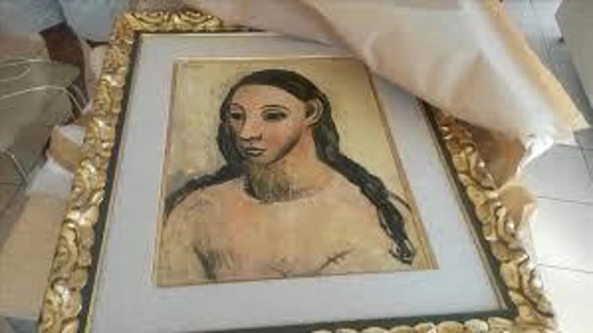 El lienzo pertenece al periodo que el artista malagueño pasó en Gósol. No hay un cuadro similar a éste en España
