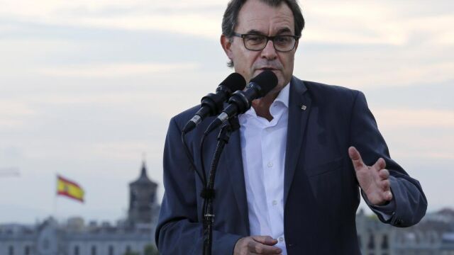 El presidente de la Generalitat, Artur Mas
