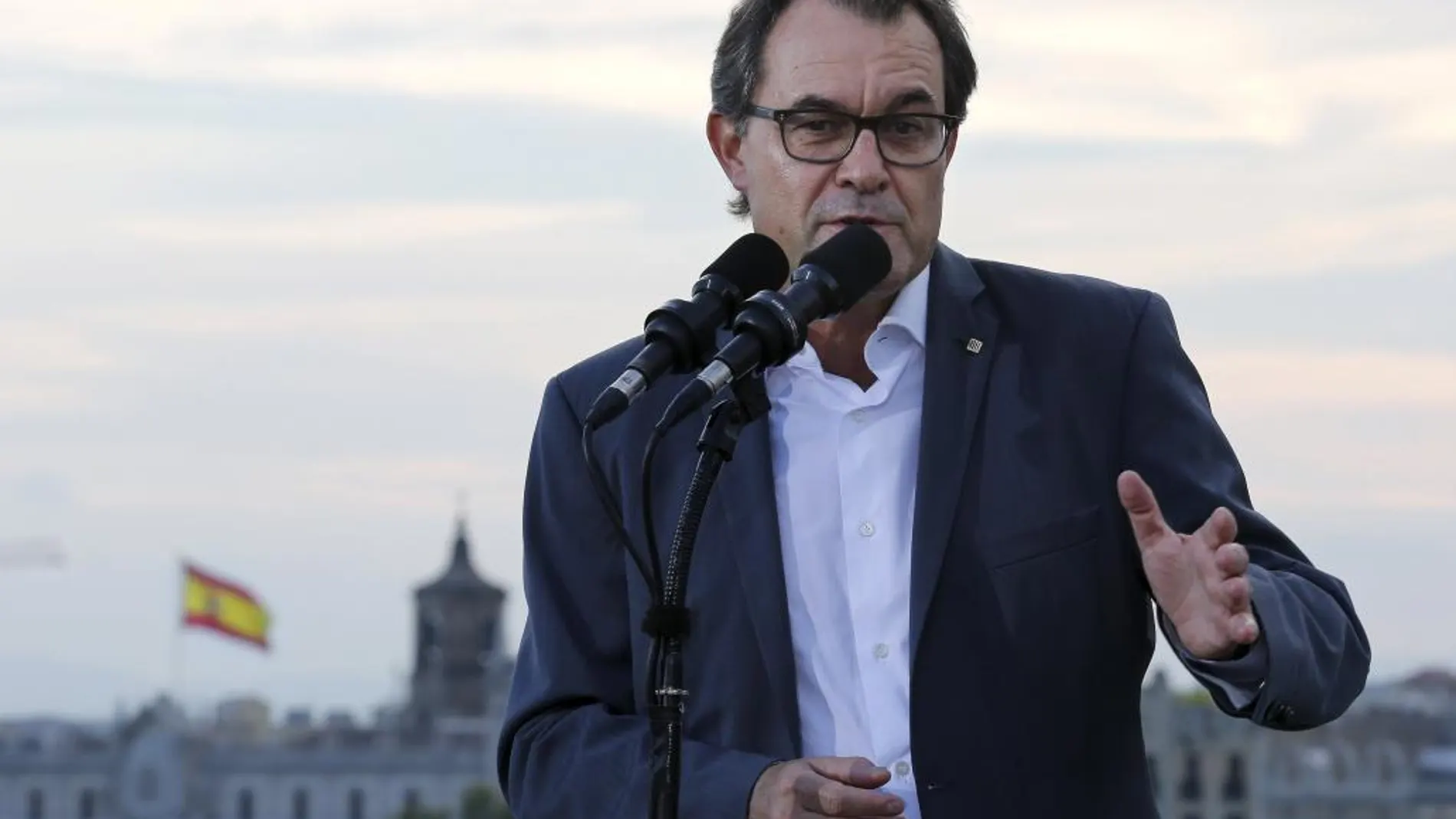 El presidente de la Generalitat, Artur Mas