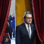 El presidente de la Generalitat, Artur Mas