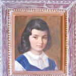Obra de Irving Hoffman, el retrato fue un encargo del padre de la primera dama cuando ésta estuvo varios días inconsciente por una caída