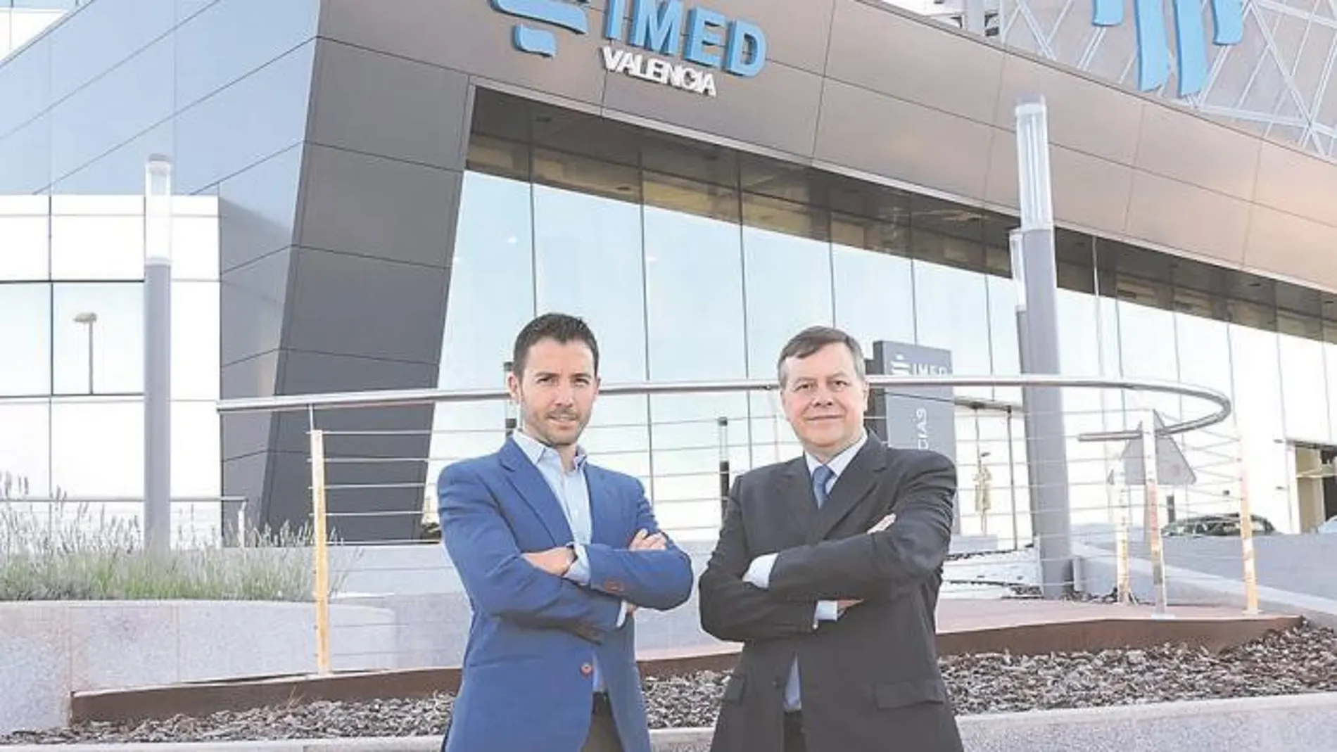 Pedro Tomás y Rafael Giménez / Gerente y director médico de IMED