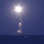 Rusia está lanzando misiles desde sus buques que operan en aguas del Mar Caspio