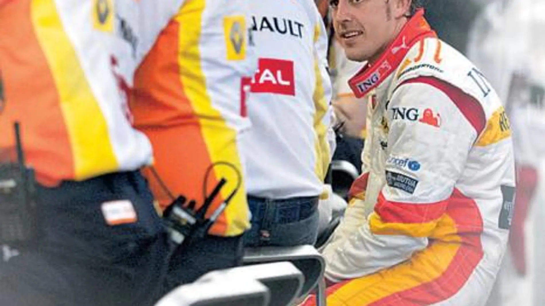 Alonso, en el pasado Gran Premio de Malasia