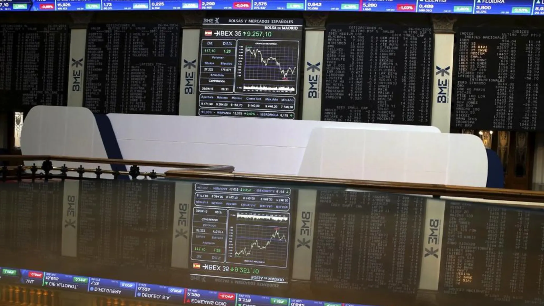 El IBEX sube el 0,53 % y roza los máximos del año