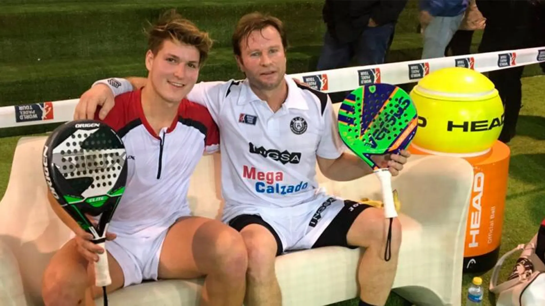 Salvador Oria y Marcelo Capitani
