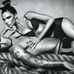 Los Beckham, muy sensuales para Armani