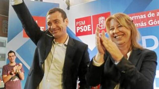 Gómez intentó ayer arañar votos en un acto de apoyo de sus plataformas en la sede del partido en Callao