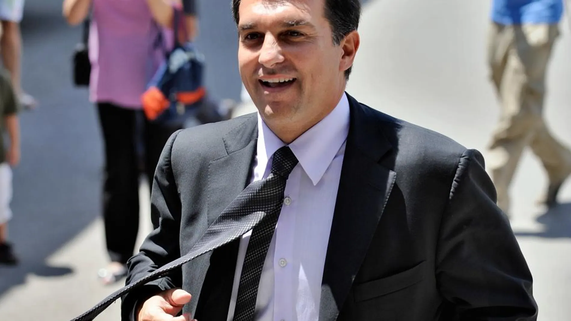 Joan Laporta, en Barcelona en 2008