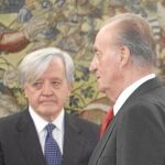 El conde de Fontao, en presencia del Rey Don Juan Carlos