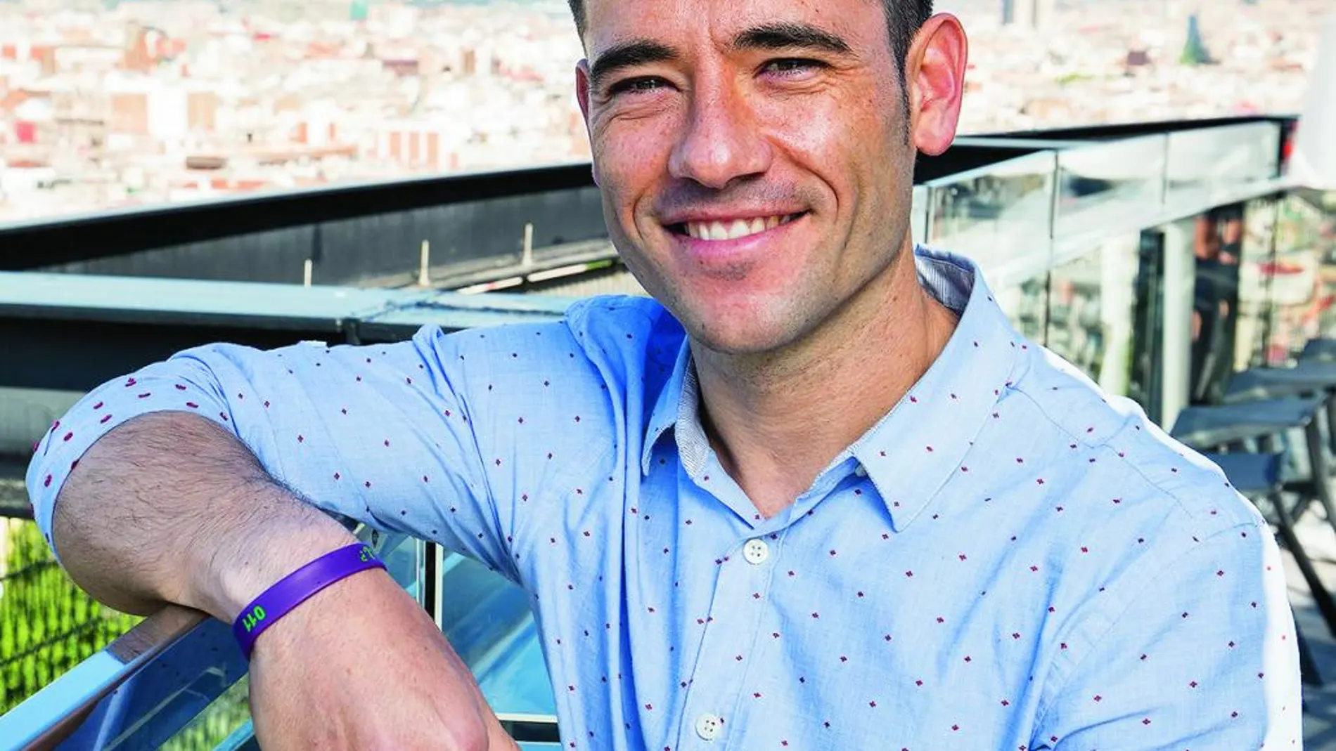 El triatleta Joan Lara