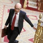 El presidente del Gobierno de España ofrece una rueda de prensa conjunta después de la cumbre de líderes de la Unión Europea, en Bruselas (Bélgica)
