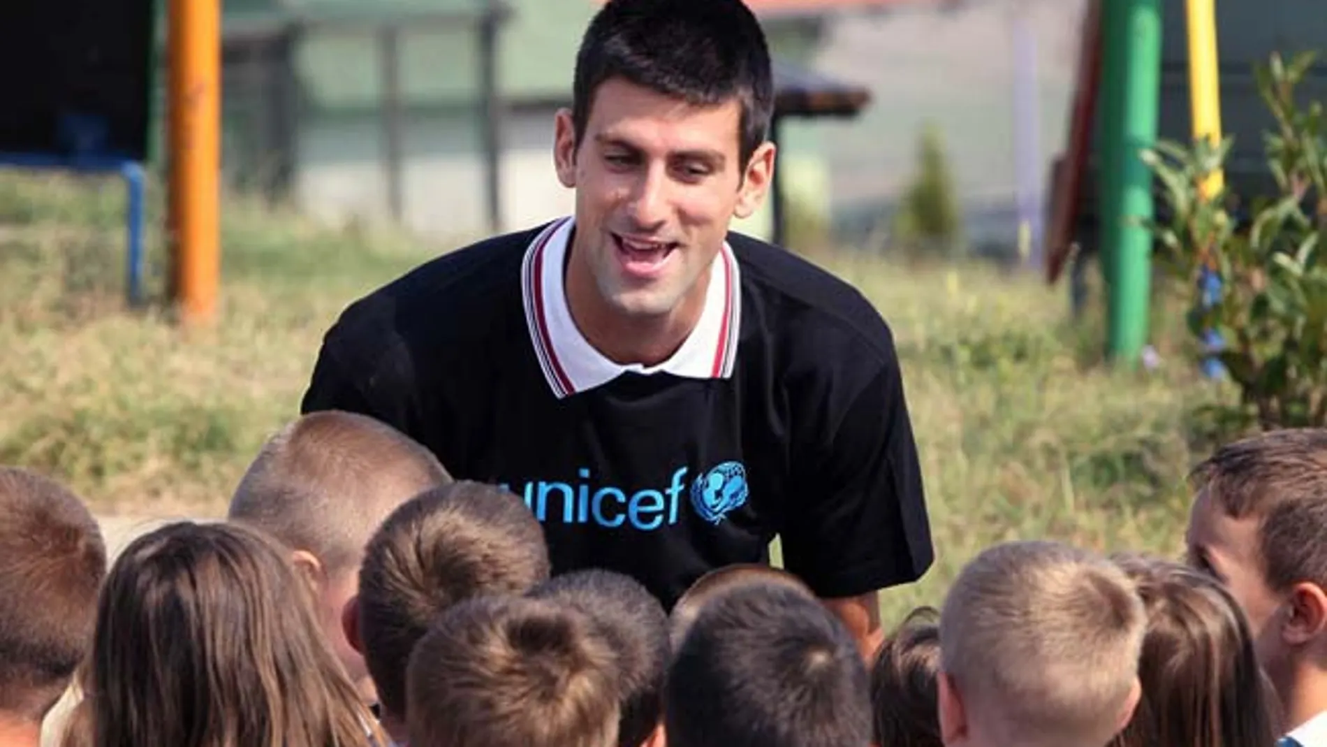 Novak Djokovic, embajador de Buena Voluntad de UNICEF