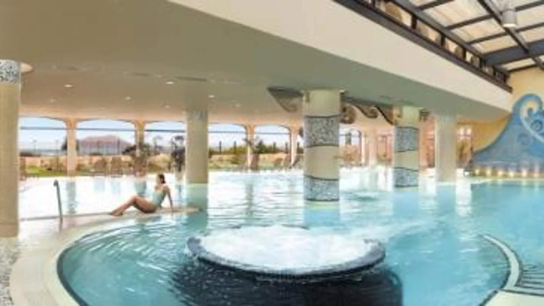 El Gran Hotel Atlantis Bahía Real, está ubicado en la isla de Fuerteventura