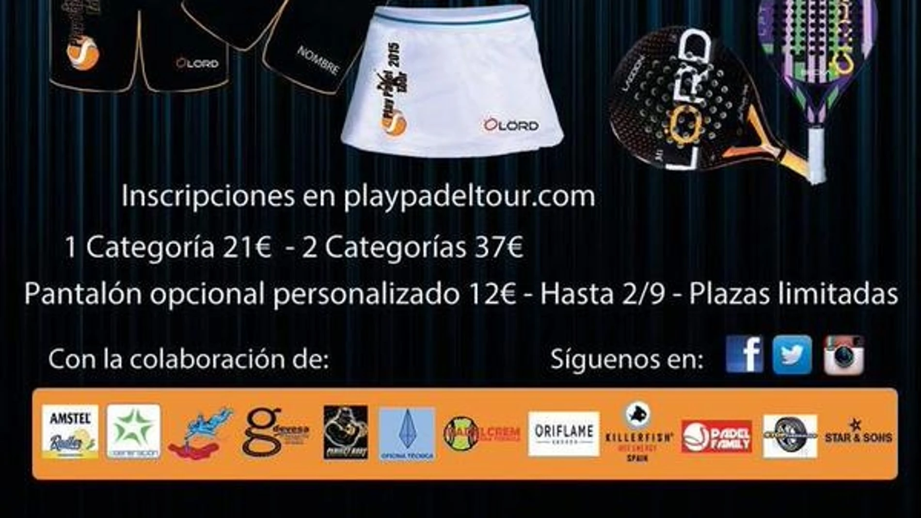 Cartel del torneo