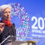 La directora general del Fondo Monetario Internacional (FMI), Christine Lagarde.