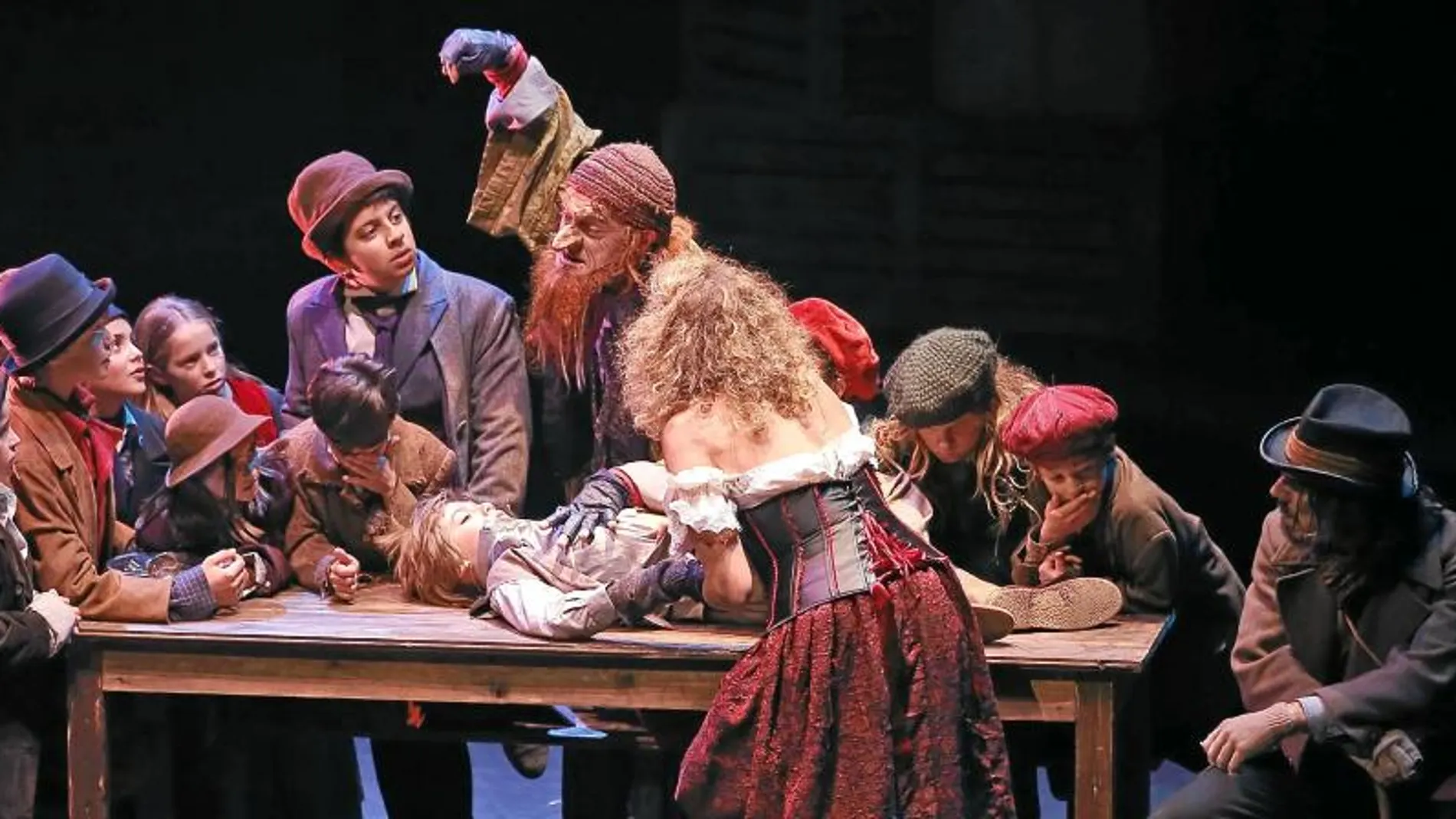 El clásico «Oliver Twist» se representa en el Teatro Central de Sevilla