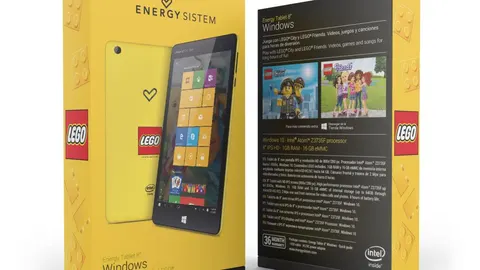 Una tableta con los Lego como protagonistas