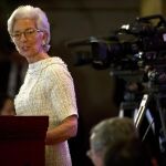 La directora del FMI, Christine Lagarde,