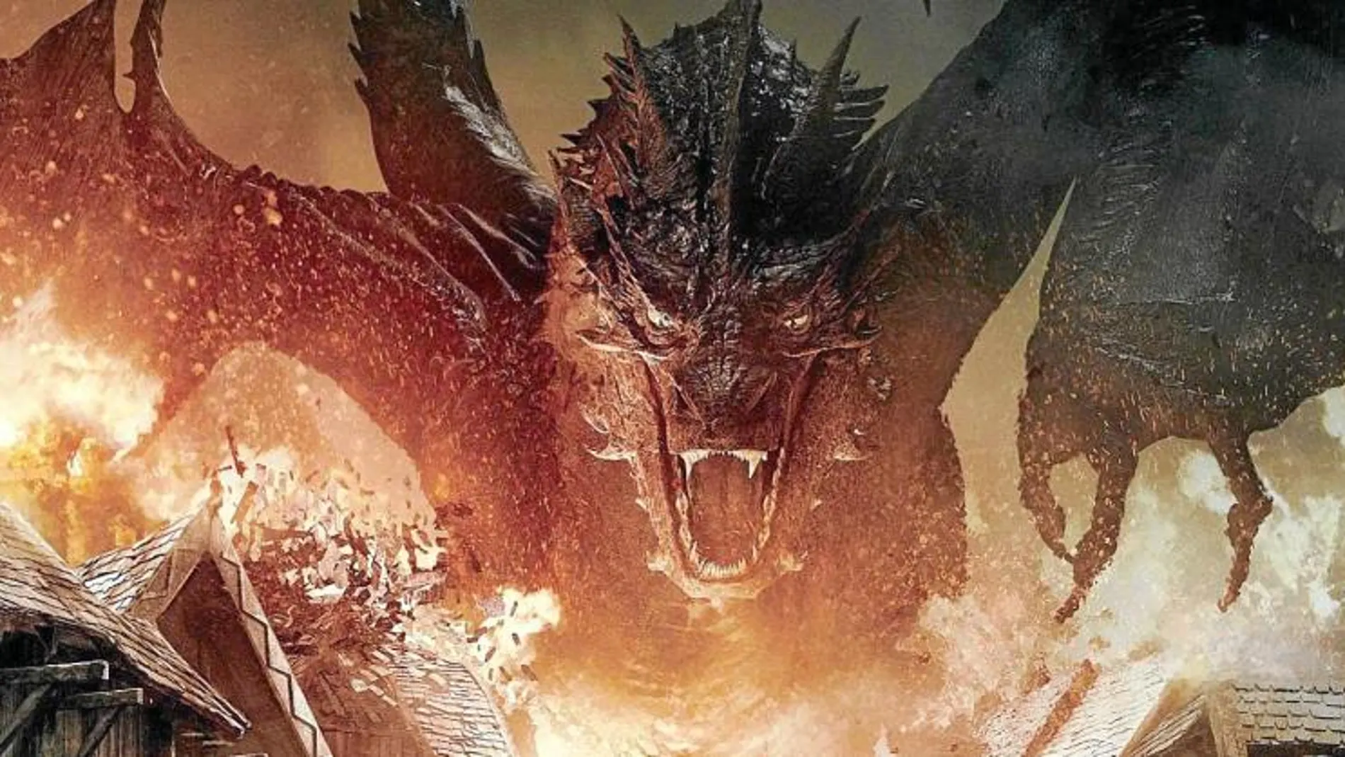 El dragón Smaug, de «El hobbit», la adatación de Peter Jackson de la obra de Tolkien.