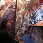 Público visita el espacio de Fist of the North Star Lost Paradise, durante la Electronic Entertainment Expo (E3) en el Centro de Convenciones de Los Ángeles / Efe
