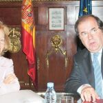 Herrera acudió ayer al Ministerio de Economía para conocer los parámetros del nuevo modelo