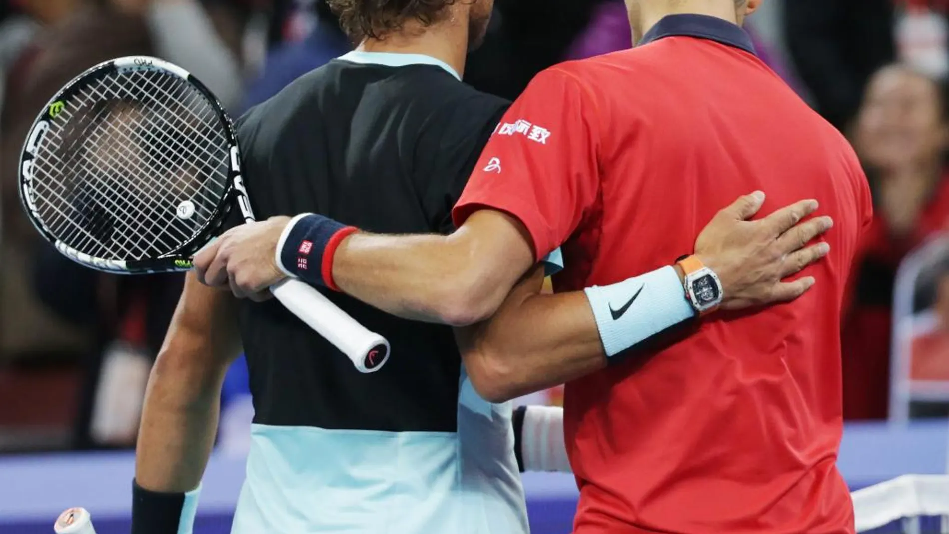 Novak Djokovic y Rafael Nadal