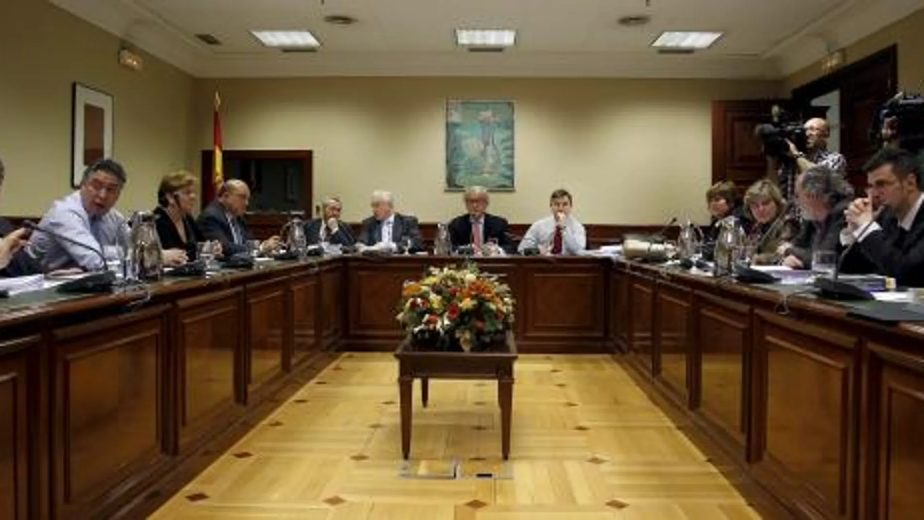 Vista de la reunión de la Comisión del Pacto de Toledo sobre la reforma de las pensiones