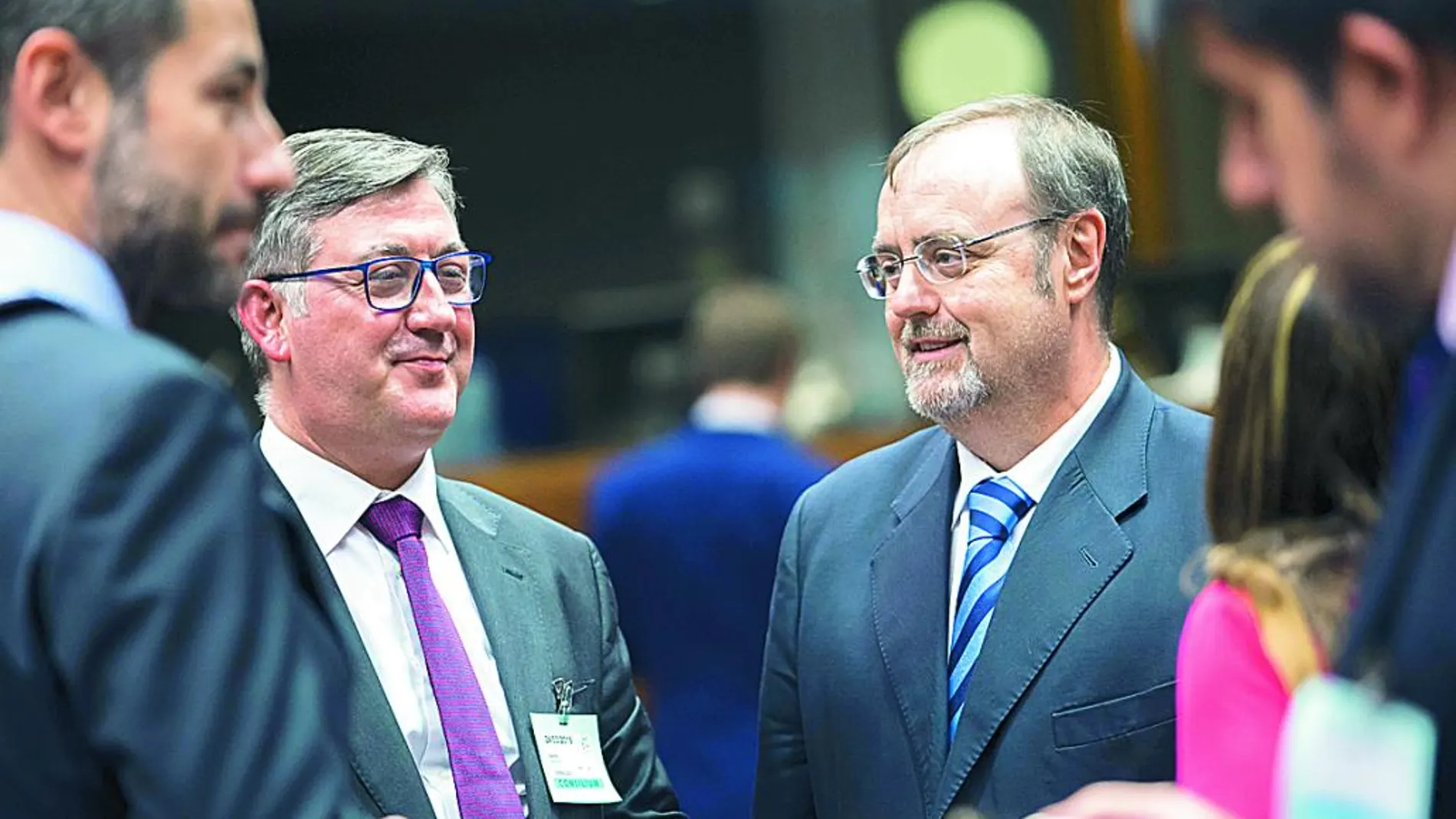 Fernando Rey fue la voz de las Autonomías españolas en el Consejo de Educación celebrado en Bruselas