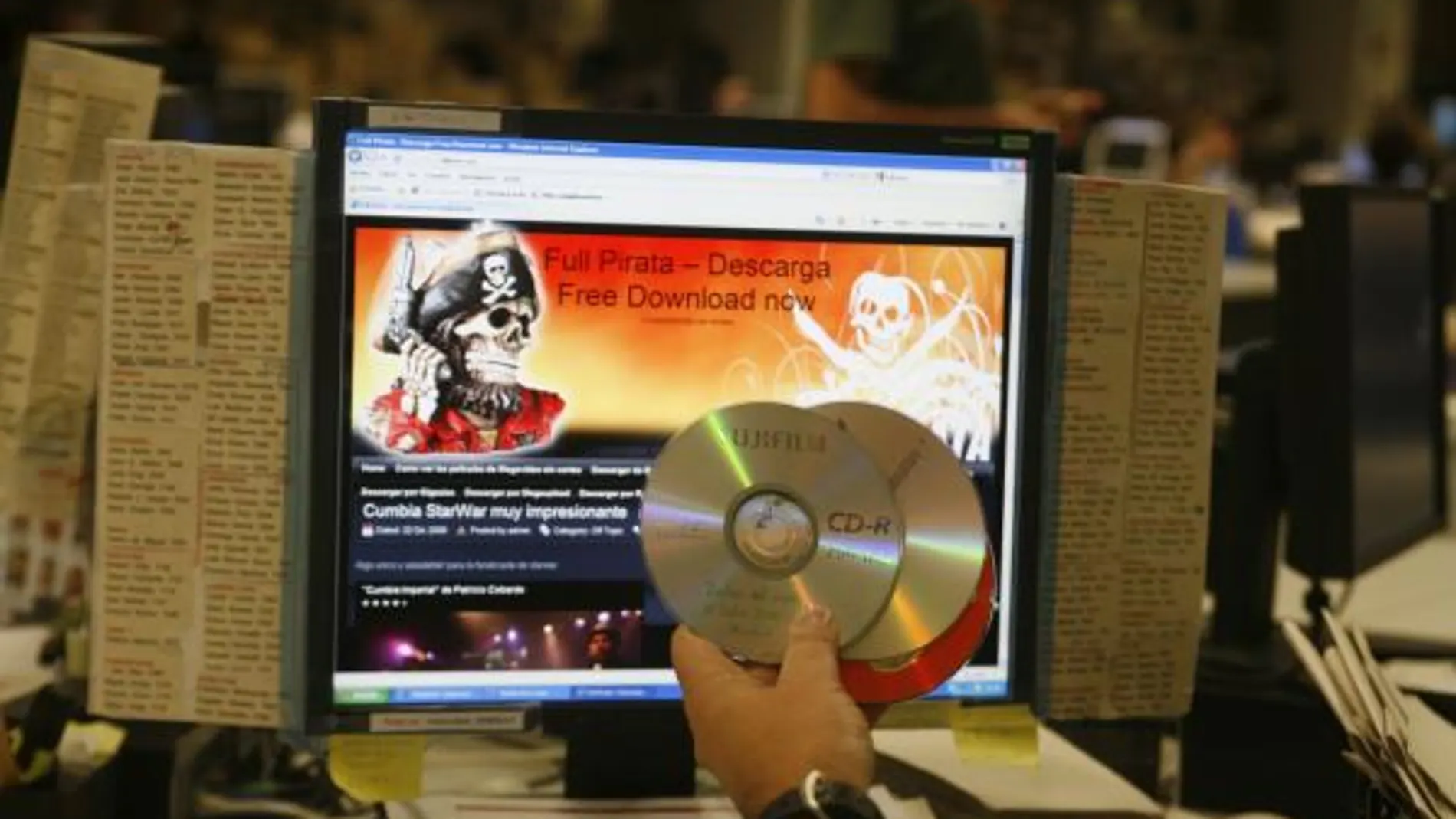 Las descargas digitales costaron 5.121 millones a la industria en seis meses