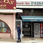 Vigilancia policial sobre el bar Faisán de Irún