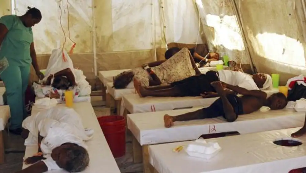7,5 millones de haitianos están en riesgo por cólera